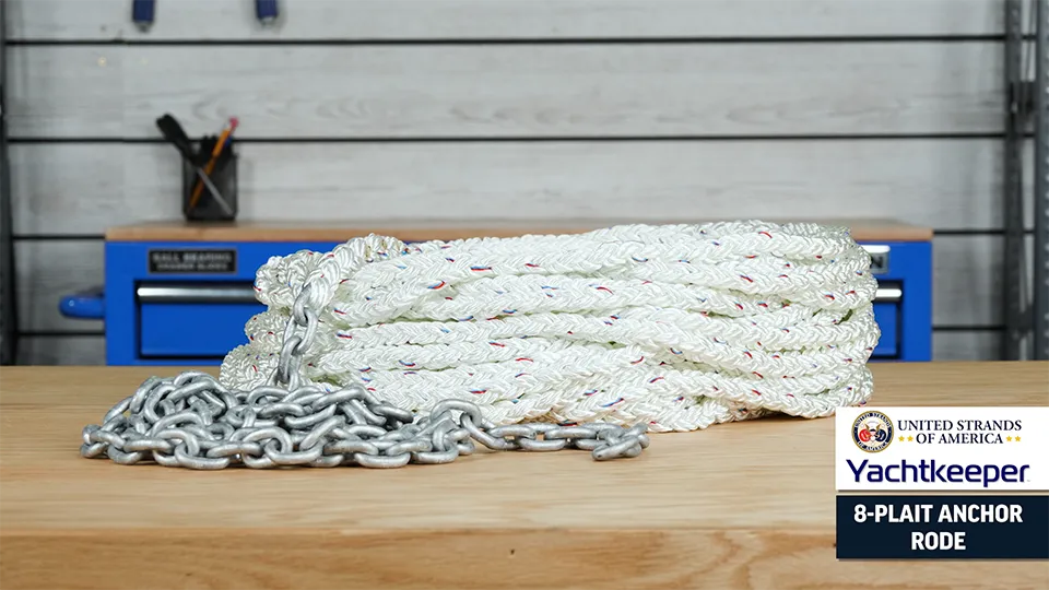 Yachtkeeper 8-Plait Nylon Rope Anchor Rode