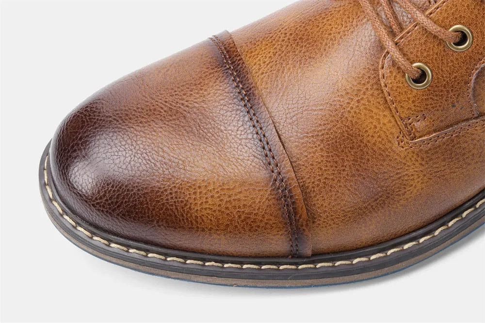 Yeknu 39~48 Boots For Men Classic Brand Comfortable Fashion Leather Men Ankle Boots #604